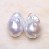 Natural Freshwater Irregular Pearl Beads Pair For DIY Earring