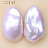 Freshwater Baroque Pearl Petal Earrings for Women