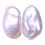 Freshwater Baroque Pearl Petal Earrings for Women