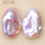 Freshwater Baroque Pearl Petal Earrings for Women