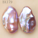 Freshwater Baroque Pearl Petal Earrings for Women