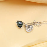Shell Pendant Pearl Necklace Anniversary Jewelry for Women