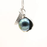 Shell Pendant Pearl Necklace Anniversary Jewelry for Women