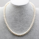 Freshwater Pearl Necklace 8-9mm Beads Jewelry 40cm/45cm/50cm