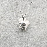 Shell Pearl Necklace Pendant 9.5-10mm 925 Sterling Silver Fashion Jewelry