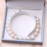 Baroque 100% Natural Freshwater Pearl Bracelet 9-10mm