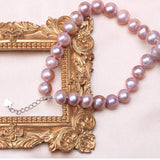 Baroque 100% Natural Freshwater Pearl Bracelet 9-10mm