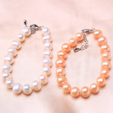 Baroque 100% Natural Freshwater Pearl Bracelet 9-10mm
