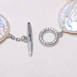 Baroque Natural Pearl Vintage Bracelet 925 Sterling Silver Party Gift
