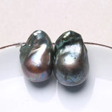 Baroque Pearl Earrings 925 Sterling Silver Personalized EQB