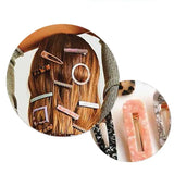 Resin Silicone Geometric Hair Clip Barrette Mold