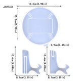Baseball Shape Photo Frame Ornaments Molds Epoxy Resin DIY Craft