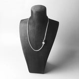 925 Silver Charm Link Chain Necklace Strand Jewelry Europe Style