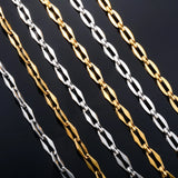 Stainless Steel Link Cable Chain Necklace Minimalism Choker