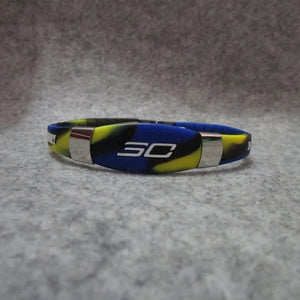 Curry #30 Glow Silicone Bracelet, Basketball Fan Jewelry