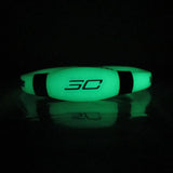 Curry #30 Glow Silicone Bracelet, Basketball Fan Jewelry