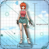Heavy Metal Anime Figure Stand Acrylic Kids House Decoration Accessories