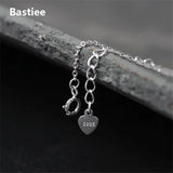 925 Silver Poppy Flower Necklace Pendant for Women