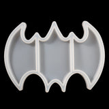 Bat Jewelry Storage Box Silicone Mold Halloween Resin Mould Craft Gift