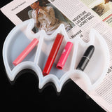 Bat Jewelry Storage Box Silicone Mold Halloween Resin Mould Craft Gift
