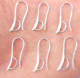 925 Silver Hook Earrings Buckle for Crystal Beads Connection