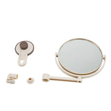 Suction Cup Bath Mirror 1X/3X Magnification Double-Sided
