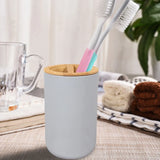 Bathroom Accessories Set Soap Dispenser Dish Toothbrush Holder Cup