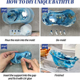 DIY Resin Bathtub Molds for Home Decor