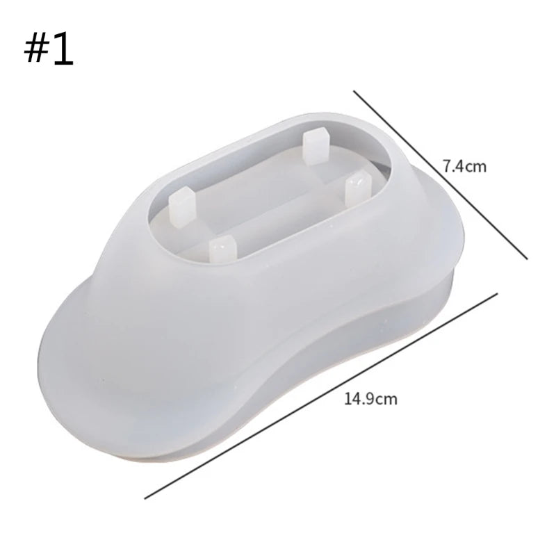 Crystal Epoxy Resin Bathtub Soap Dish Tray Mold
