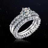 Zirconia Wedding Engagement Ring for Women