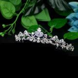Coroa De Noiva Women CZ Wedding Tiaras Crowns Hair Jewelry H112