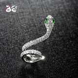 Punk Snake Ear Cuff Personality Clip Earrings Asymmetric Female Graceful E642