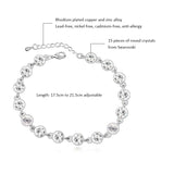 Crystal Chain Bracelet for Women