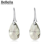 Water Drop Pendant Earrings with Crystals from Austria