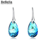 Water Drop Pendant Earrings with Crystals from Austria