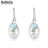 Water Drop Pendant Earrings with Crystals from Austria