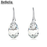 Water Drop Pendant Earrings with Crystals from Austria