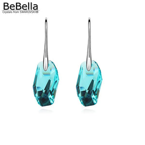 Crystal Drop Earrings with Crystals from Austria