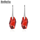 Crystal Drop Earrings with Crystals from Austria