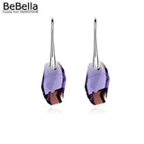 Crystal Drop Earrings with Crystals from Austria