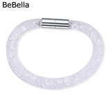Crystal Rope Mesh Jewelry for Girls Women Kids Wedding