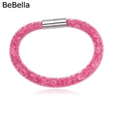 Crystal Rope Mesh Jewelry for Girls Women Kids Wedding