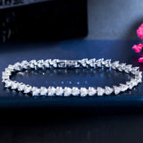 CZ Stone Tennis Bracelet Wedding Party Jewelry