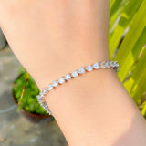 CZ Stone Tennis Bracelet Wedding Party Jewelry