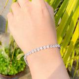 CZ Stone Tennis Bracelet Wedding Party Jewelry