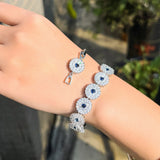 Micro Pave Cubic Zirconia Tennis Bracelet for Women B232