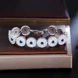 Micro Pave Cubic Zirconia Tennis Bracelet for Women B232