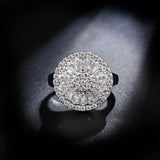 Bling CZ Stone Wedding Rings for Women R025
