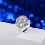 Bling CZ Stone Wedding Rings for Women R025