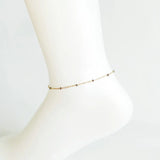 Enamel Bead Anklet Bracelet for Women